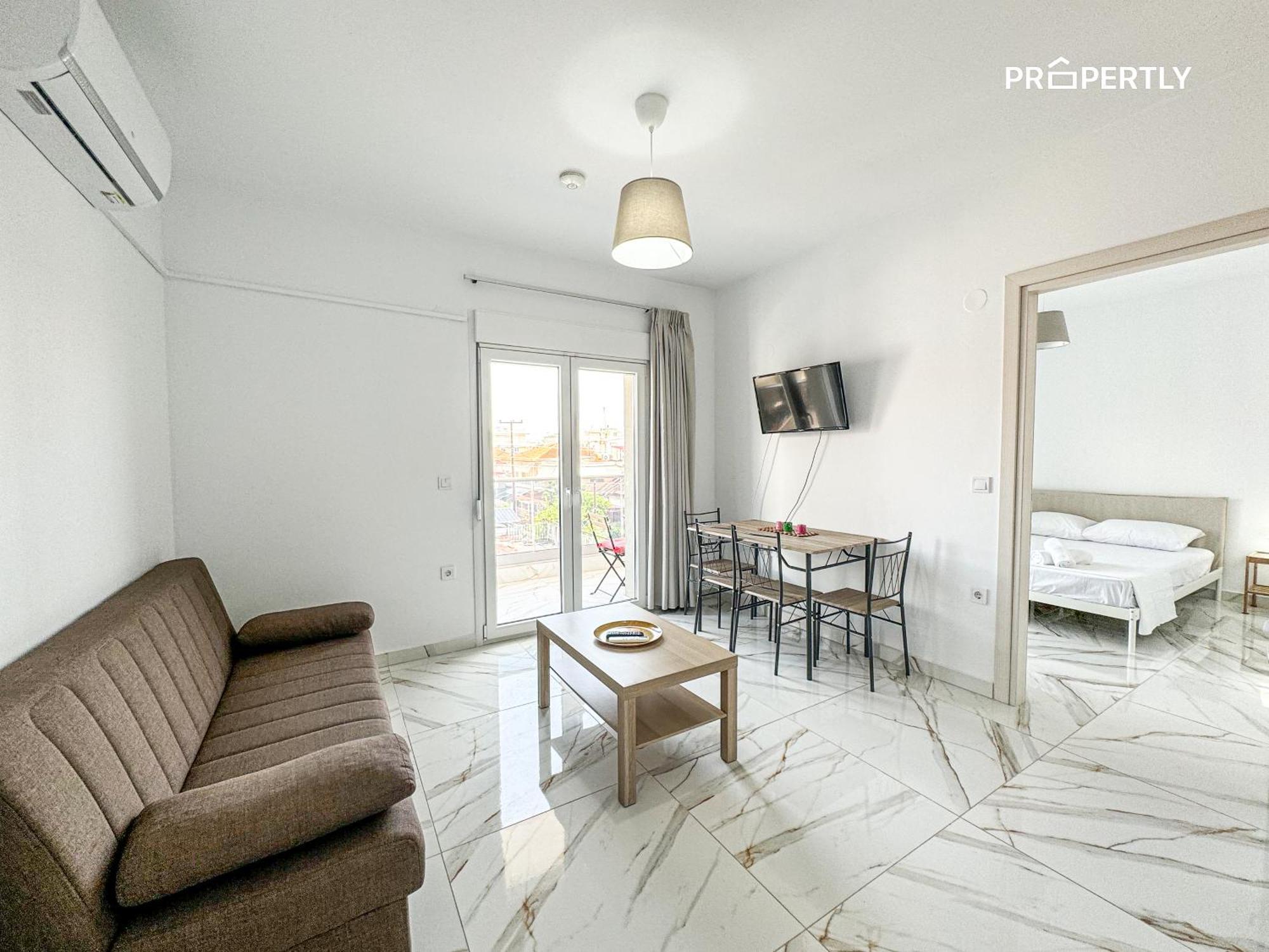 Ocean Pearl #2 Apartment Nea Kallikrateia Luaran gambar