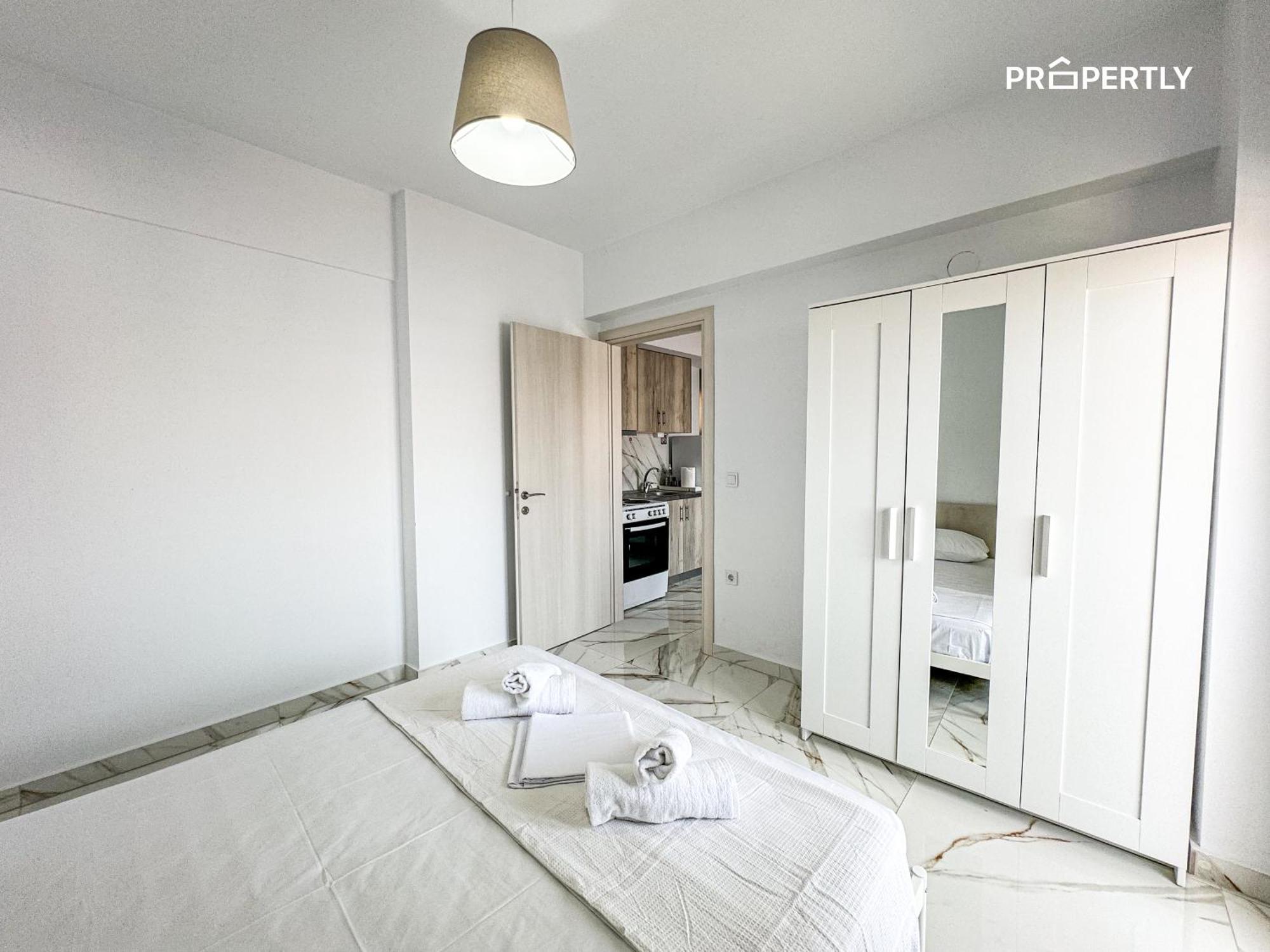 Ocean Pearl #2 Apartment Nea Kallikrateia Luaran gambar